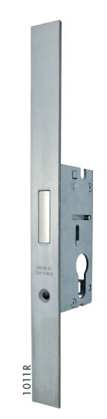 RR-Einsteckriegelschloss mit Reparaturstulpe / 30 mm Dorn / Stulp: 268 x 24 mm / Nr. 1011R/30