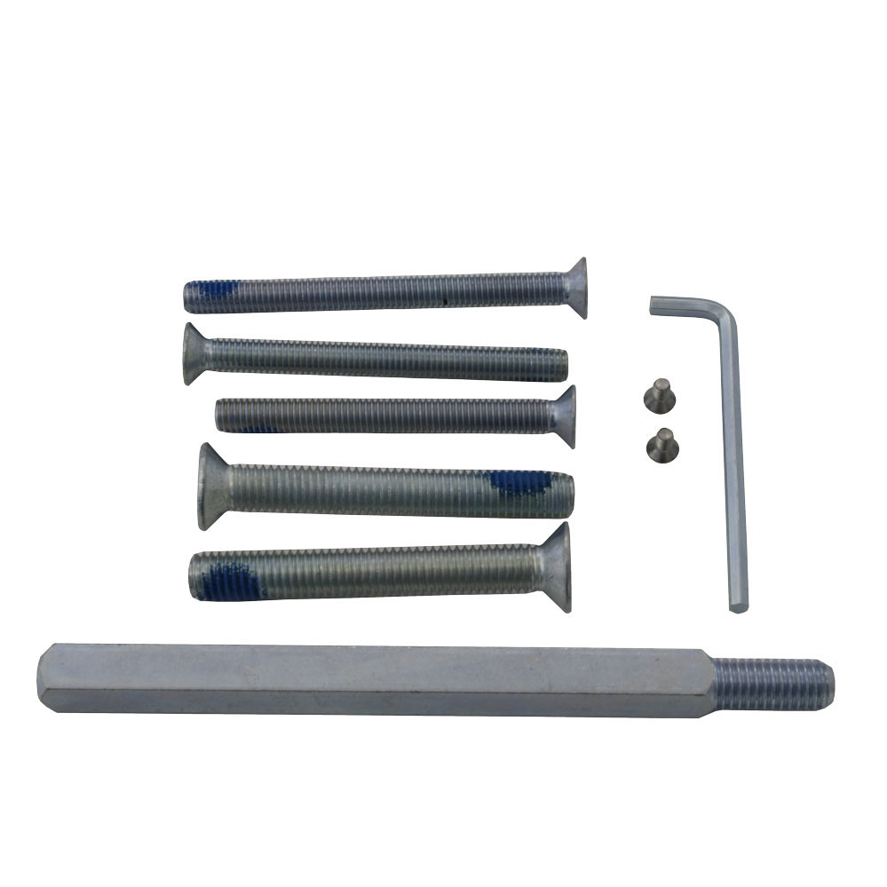 Zubehörpaket passend für Türstärke: 63-70 mm für Sicherheits-Wechsel-Grt. / 72 mm / ES1 / 8 mm