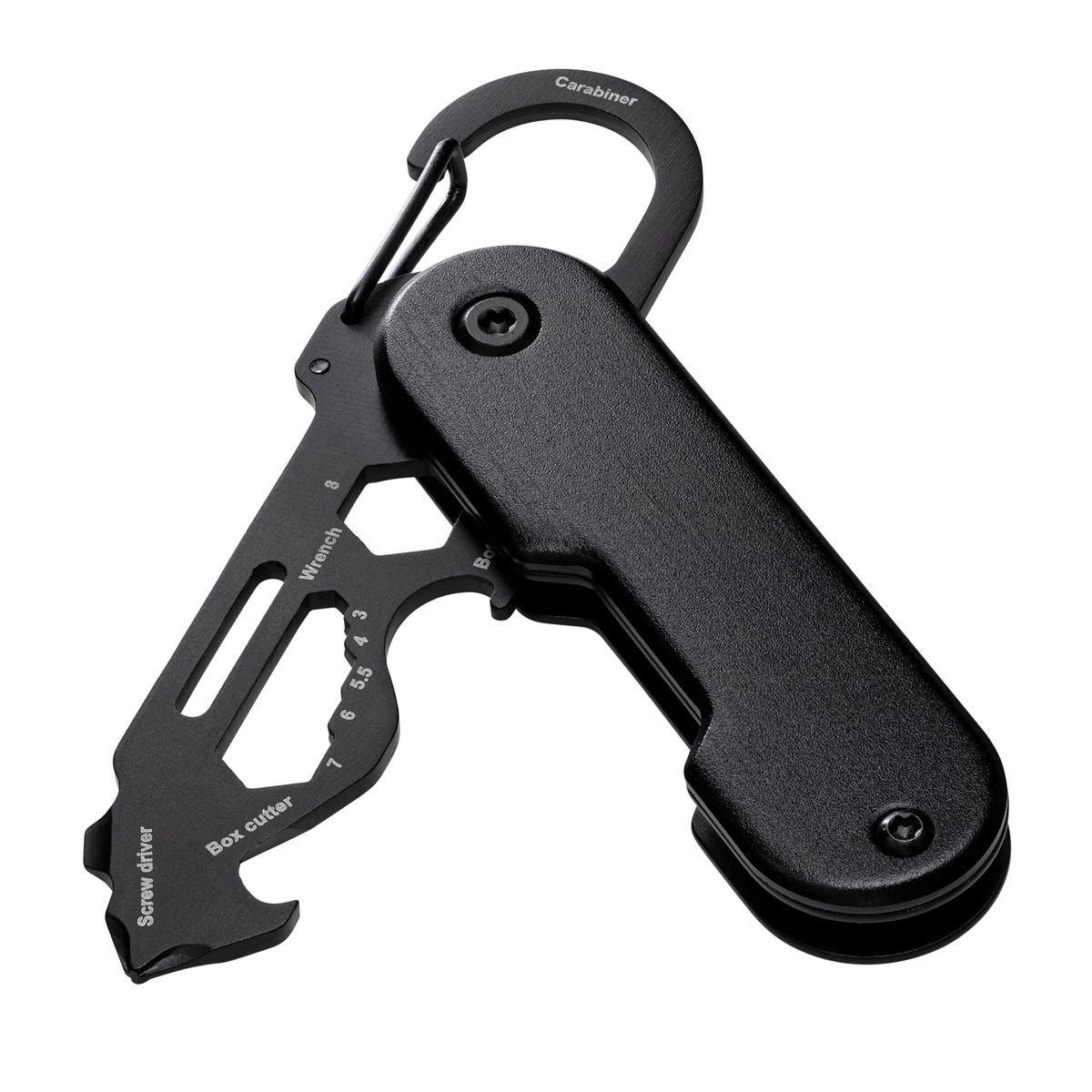 Multifunktionswerkzeug schwarz Nr. 52695-BK mit 6 nützlichen Tools