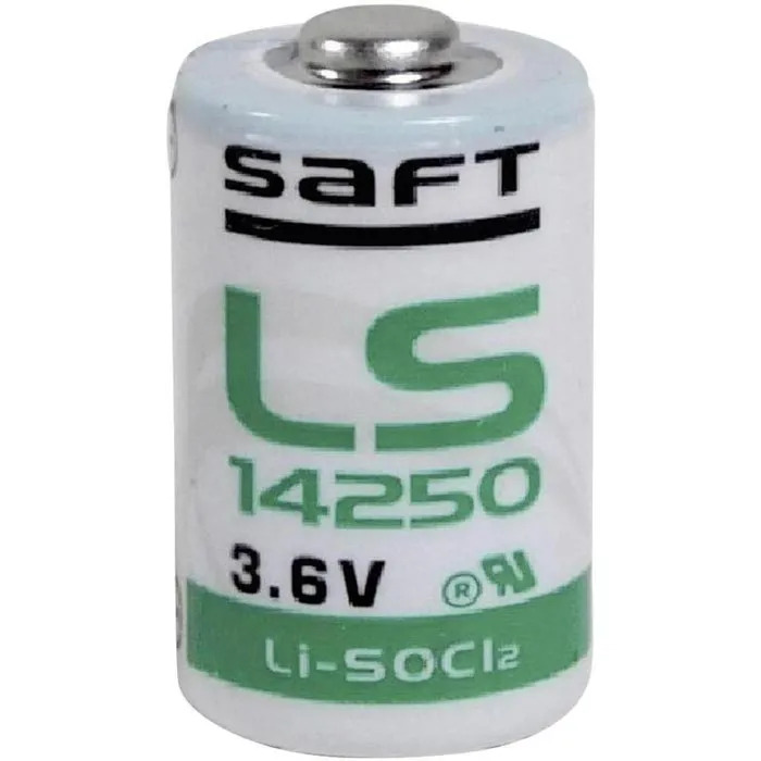 SAFT Speicherbatterie / Industriezelle / 3,6V LS14250-AA / Kapazität: 1200mAh SAFT Speicherbatterie / Industriezelle / 3,6V LS14250-AA / Kapazität: 1200mAh