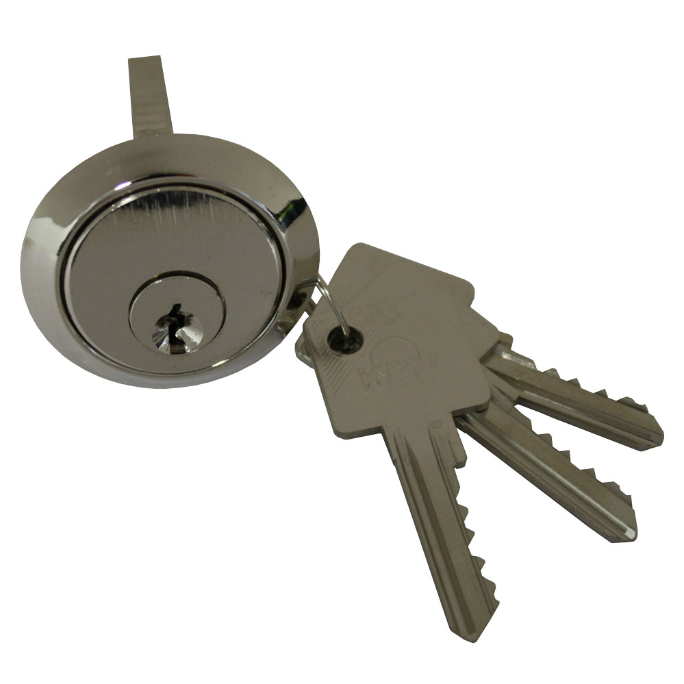 Außenzylinder mit Zubehör Nr. 3615 / vernickelt verschiedenschließend Außenzylinder mit Zubehör Nr. 3615 / vernickelt verschiedenschließend