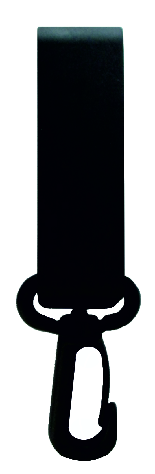Gürtelclip BELTRIDER® - schwarz Multifunktionshalter für Kleinteile /mit Karabiner