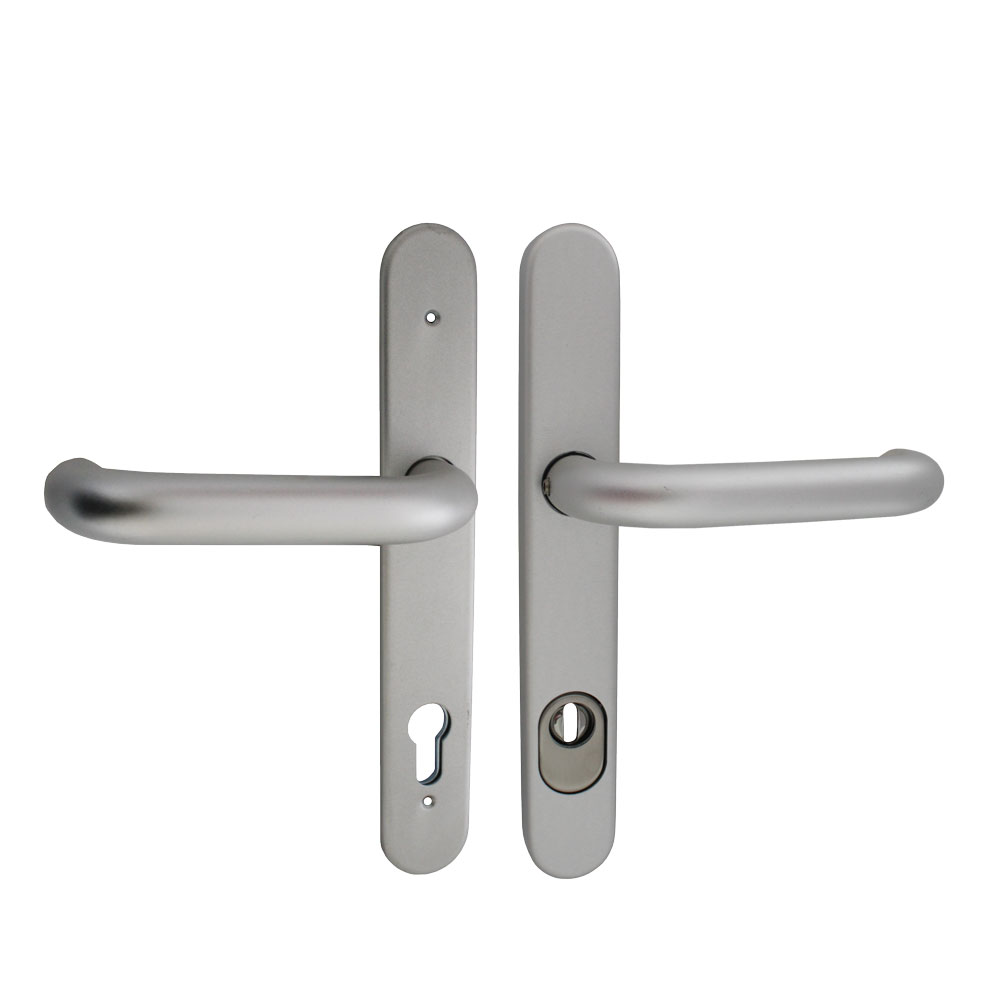 Schmalrahmensicherheitsgarnitur beidseitig Drücker F1 / 9 mm / 92 mm / 8-15 mm Zylindervorstand / ES1 Schmalrahmensicherheitsgarnitur beidseitig Drücker F1 / 9 mm / 92 mm / 8-15 mm Zylindervorstand / ES1