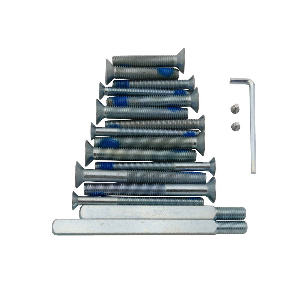Zubehörpaket passend für Türstärke: 54-65 mm für Sicherheits-Wechsel-Grt. / 72 mm / ES1 / 8 mm