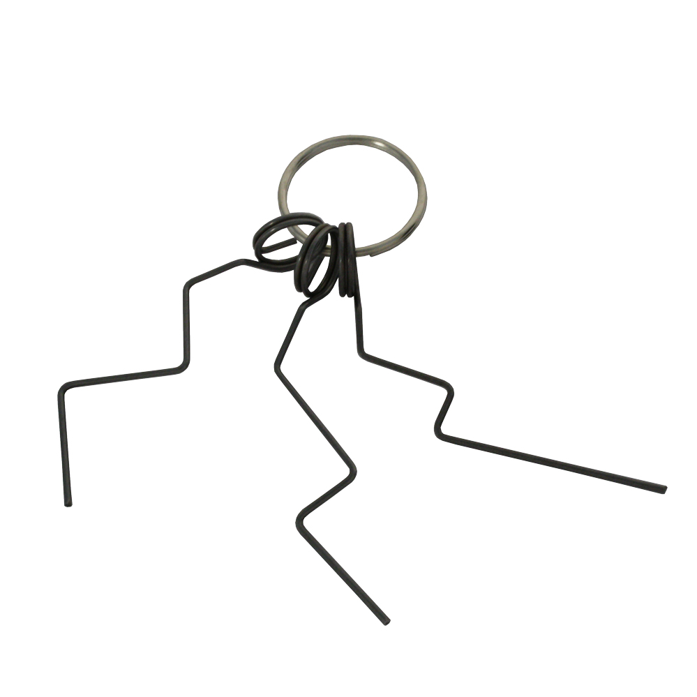 Türfallenöffnungsnadeln-Set bestehend aus:3 Nadeln zum leichten Öffnen von nur zugefallenen Türen