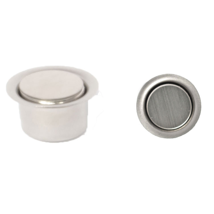 Verdeckter Magnet-Verschluss / Edelstahl Zugkraft: 3,00 KG / passend für Türstärke > 30 mm