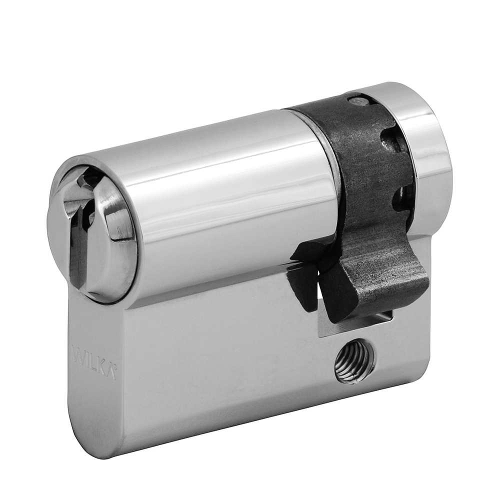 Profilhalbzylinder CARAT S4 mit Sicherungskarte Länge: 30/10 mm / verschiedenschließend