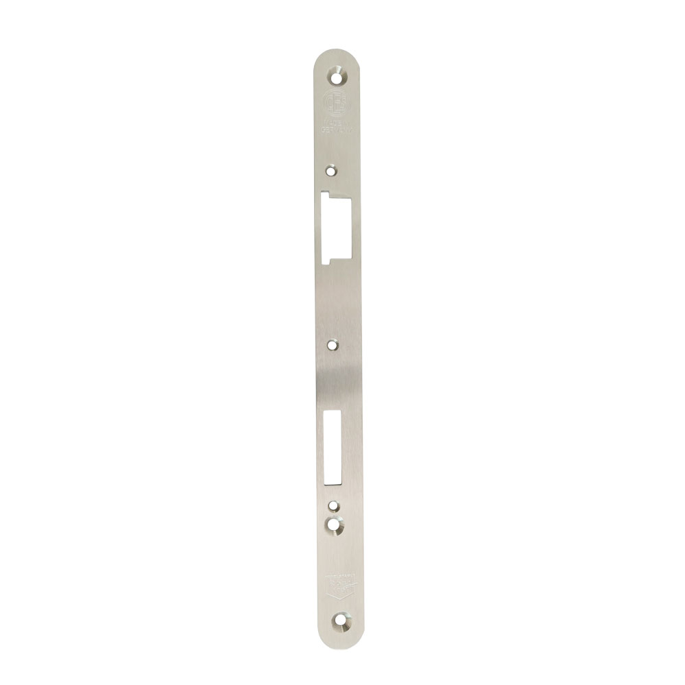 Edelstahl-Stulp 235x24 mm / falz / rund / DLS / passend zum PZ (72) und WC (78) Vario-Schloss