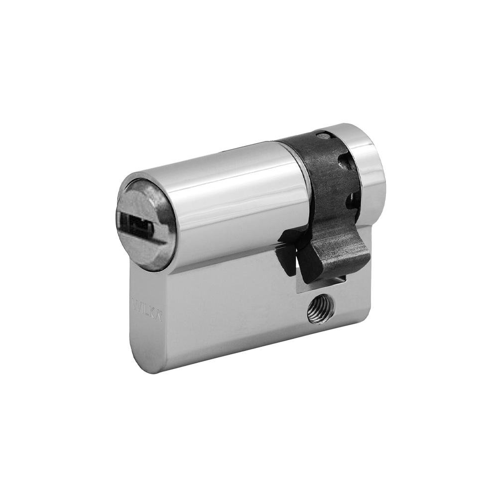 WILKA Halbzylinder mit Wendeschlüssel Nr. W3610 Länge: 35/10 mm / gleichschließend