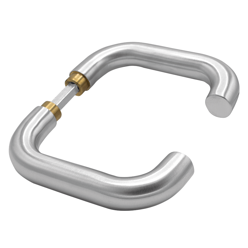 Drückepaar / 8 mm / passend für Schlosskästen Edelstahl / "U-Form"