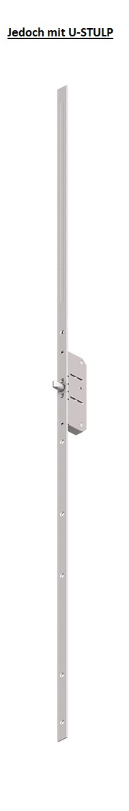 Fuhr multisafe 855(R) Anschlussverriegelung U-Stulp verzinkt: U24 x 1177 mm Länge