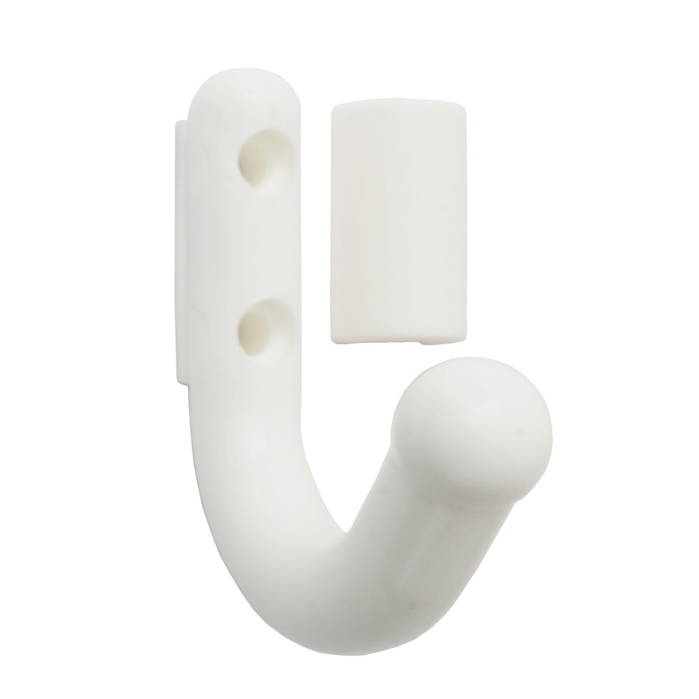 Ablagehaken weiß für ADE Teleskopstange  Ablagehaken weiß für ADE Teleskopstange