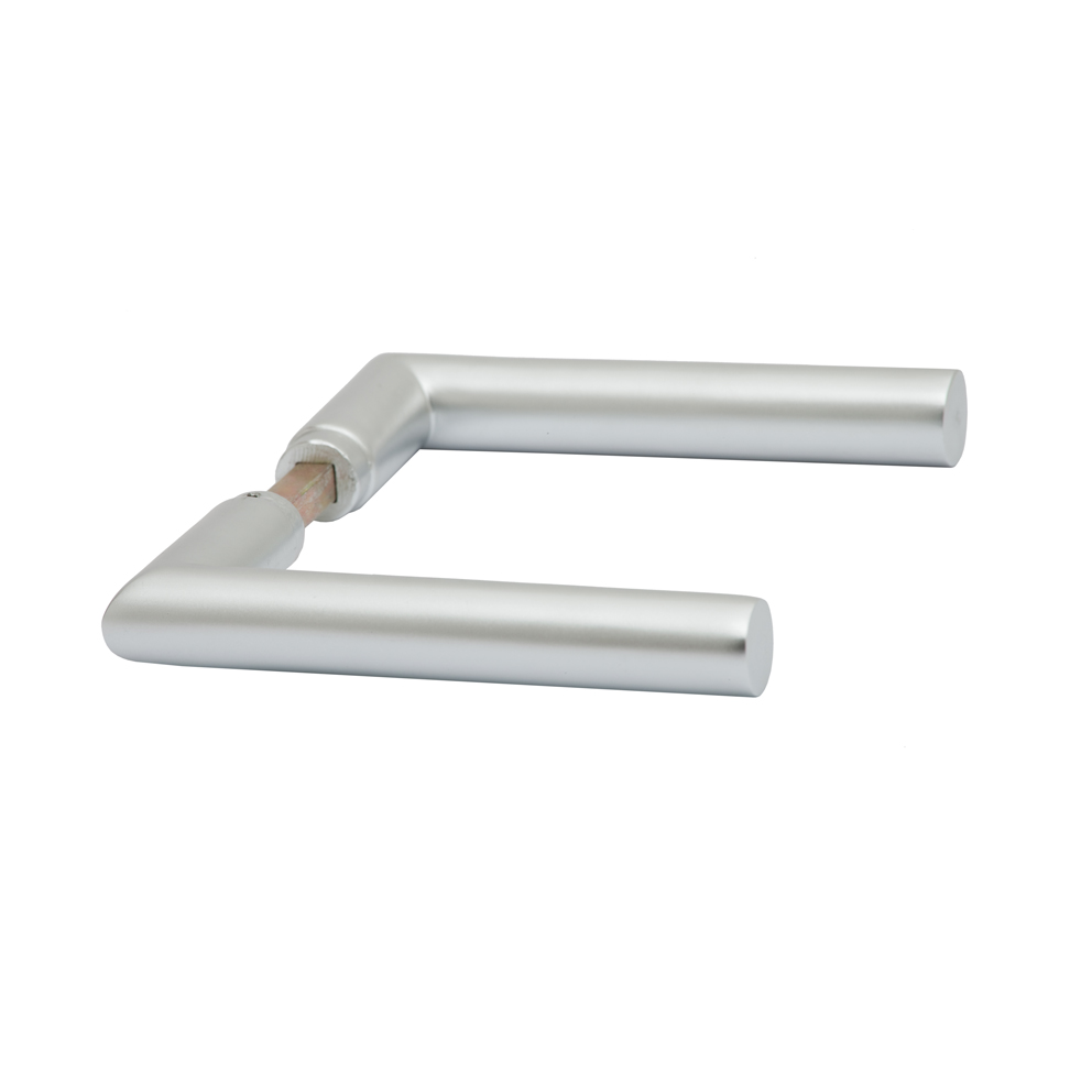 Drückerpaar / CL-Form / F1-eloxiert Nr. 4500 / 8 mm Vierkant