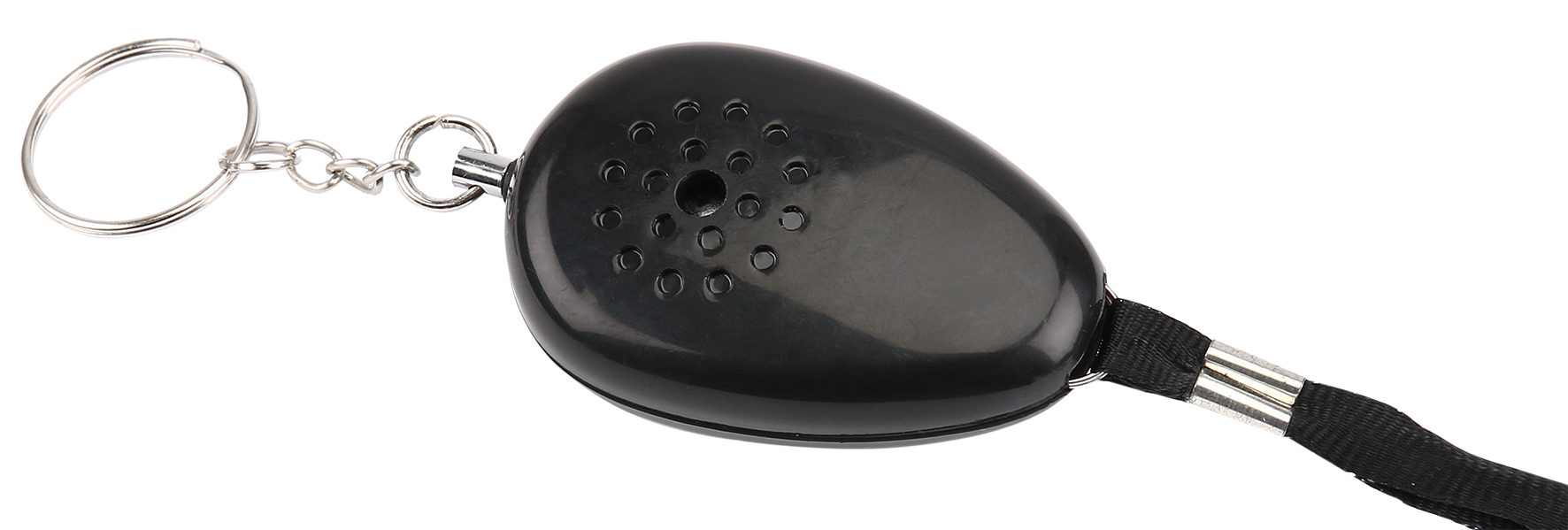 Panikalarm zur Personenabwehr / Alarm ca. 110 dBA schwarz / ideal für Schlüsselbund (Abm.: 60x38x15)