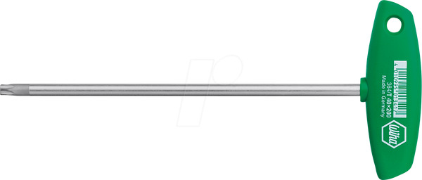 WIHA Torx-Schraubendreher Nr. TX 20 mit Quergriff (ideal zum Eindrehen der Zugschrauben)