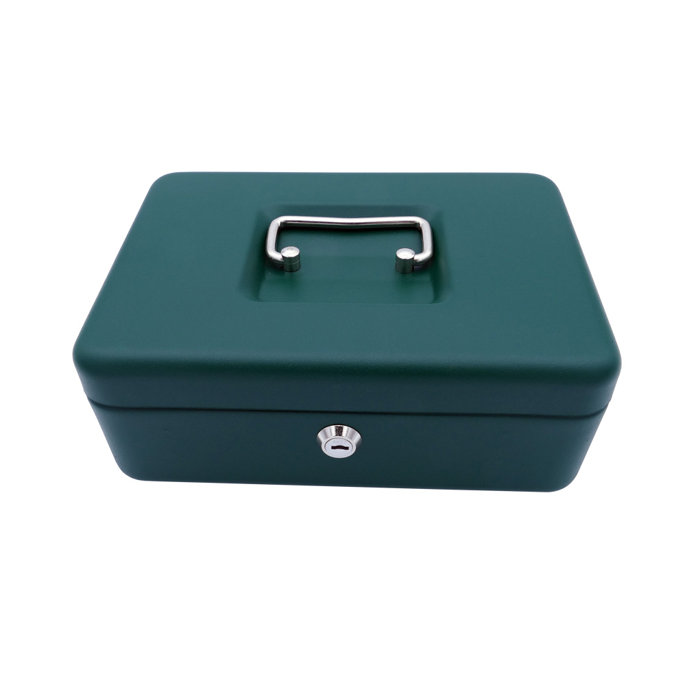 Geldkassette Größe III - (250x180x90mm) Art.-Nr.: 55512-05 / Farbe: grün