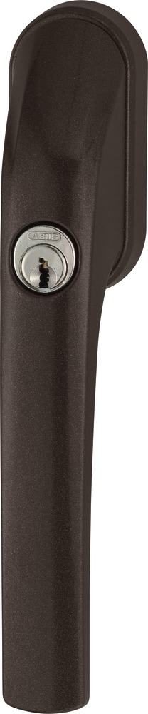 ABUS Abschließbarer Fenstergriff FG300 B nach DIN 18 267 Klasse 2 / Farbe: braun
