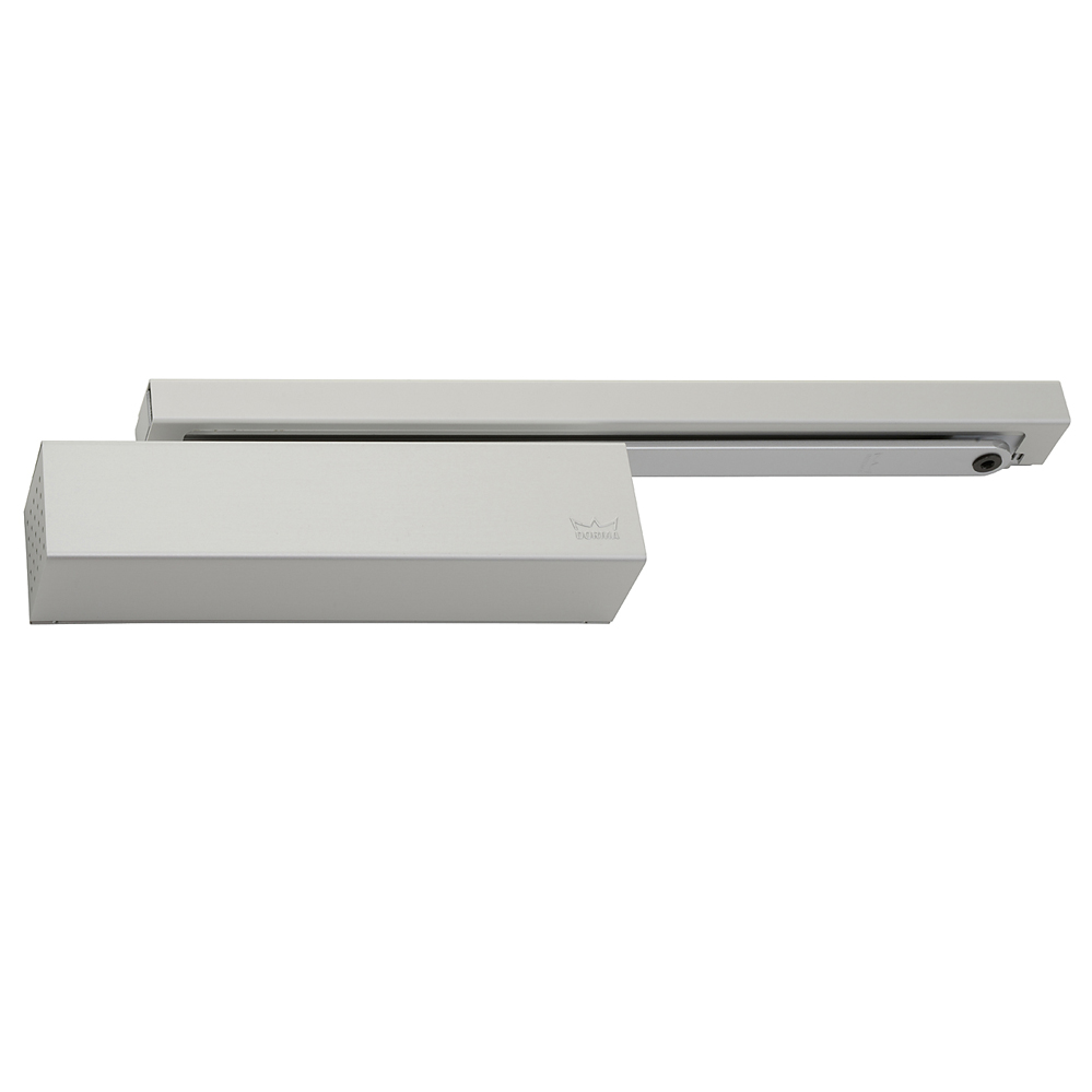 Dormakaba-Türschließer mit Gleitschiene TS 93 / Größe EN 2-5 / silberfarbig  Dormakaba-Türschließer mit Gleitschiene TS 93 / Größe EN 2-5 / silberfarbig