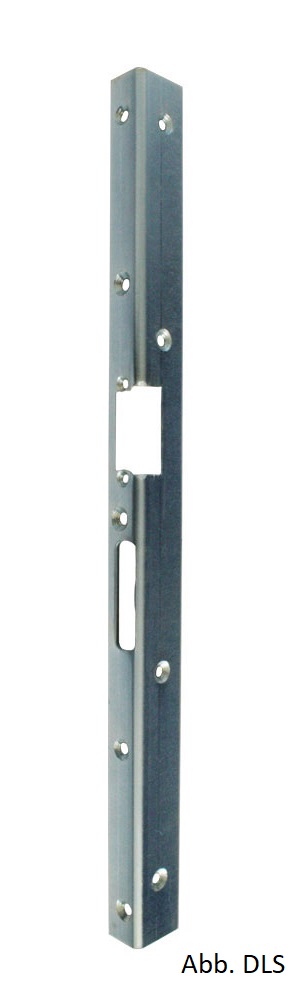 Winkel-Schließblech, vor. f.elektr. Öffner Nr.: 500FF Winkel-DLS, 500x25x35, verzinkt