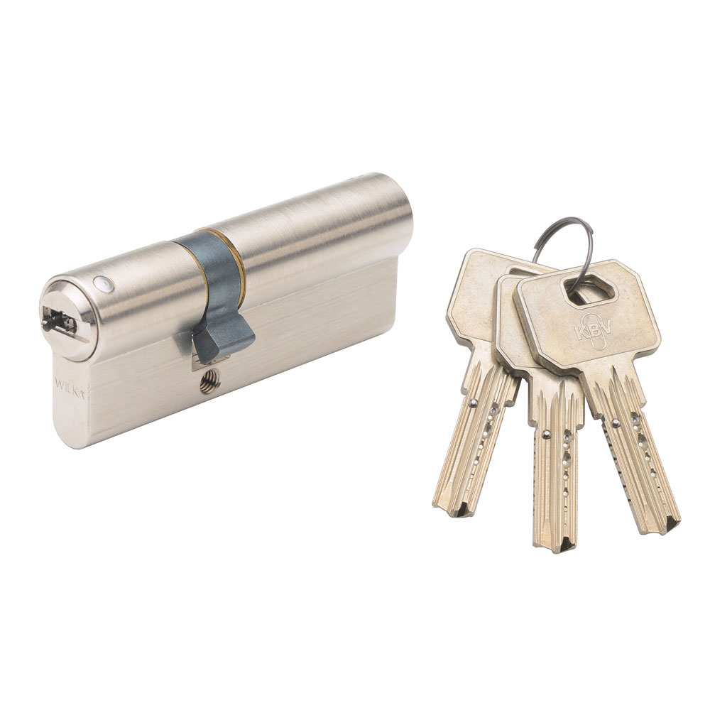 Profilzylinder mit Bohrmulden / mit N+G Nr. PR300, Länge: 45/55mm / VS -SONDERNETTOPREIS