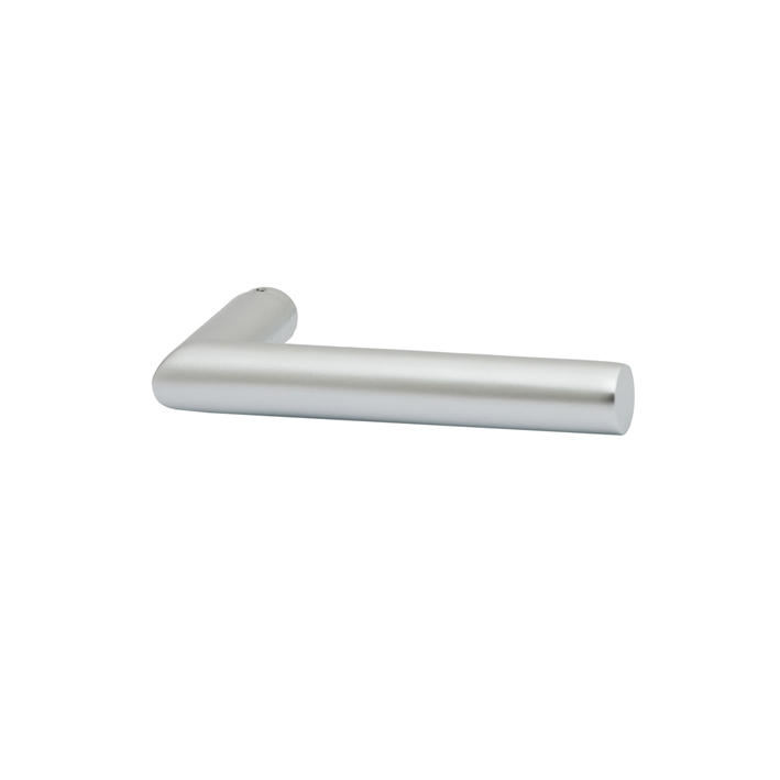 Drückerlochteile / CL-Form / F1-eloxiert Nr. 4500L / 8 mm Vierkant