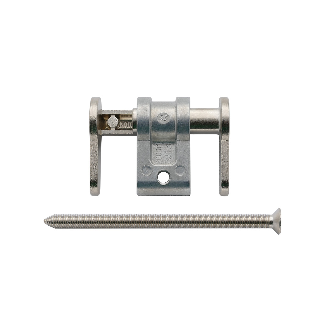 Universalblindzylinder UBZ 1 / vernickelt passend für Türstärke 35 - 56 mm