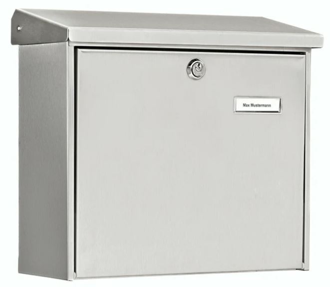 Burgwächter Briefkasten "Serie Comfort" Nr. 3913Ni / Edelstahl / SONDERNETTOPREIS