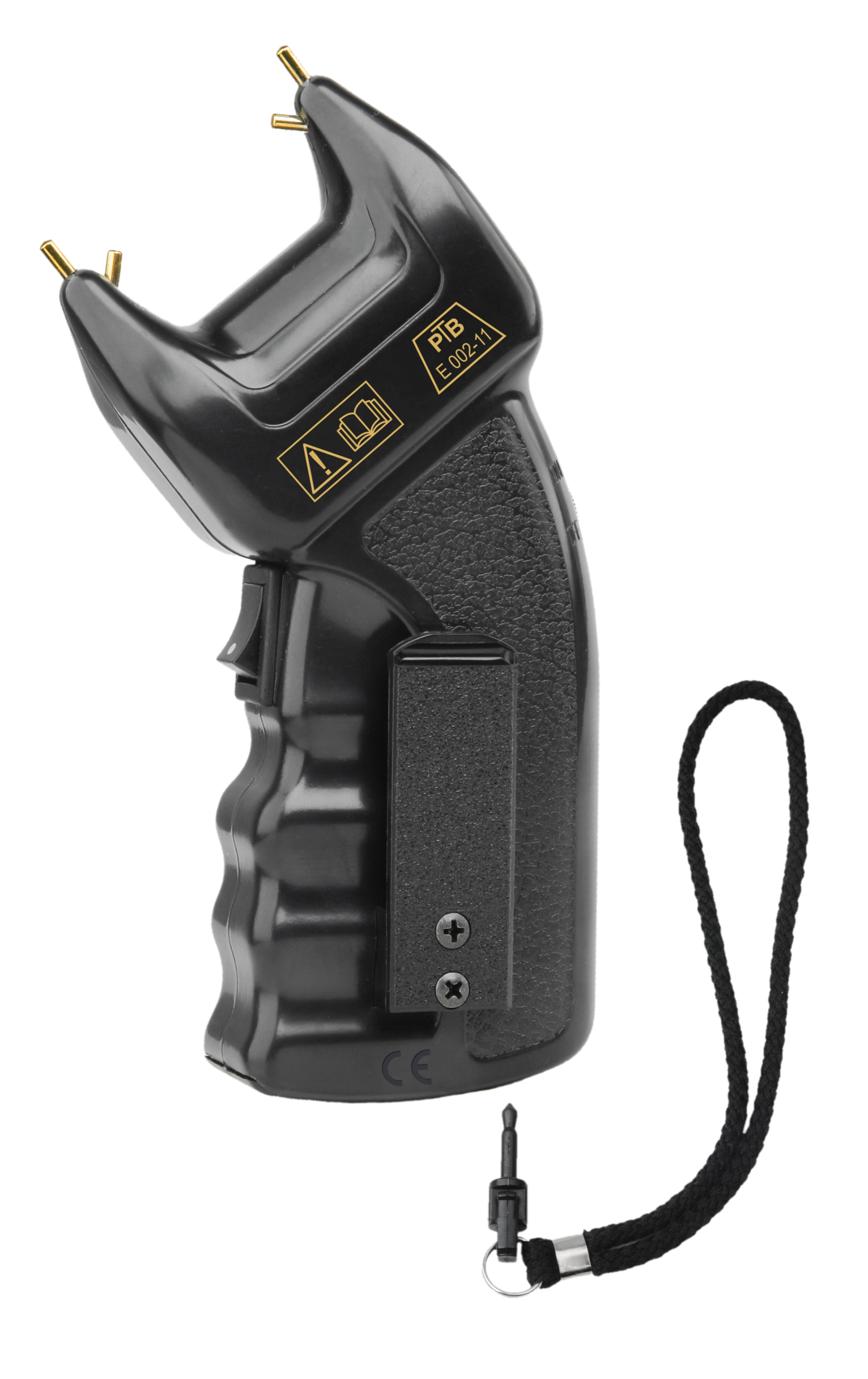 Elektroschocker Power 200 = 200.000 Volt Maße: 16,5 x 6 x 2,8 cm / schwarz