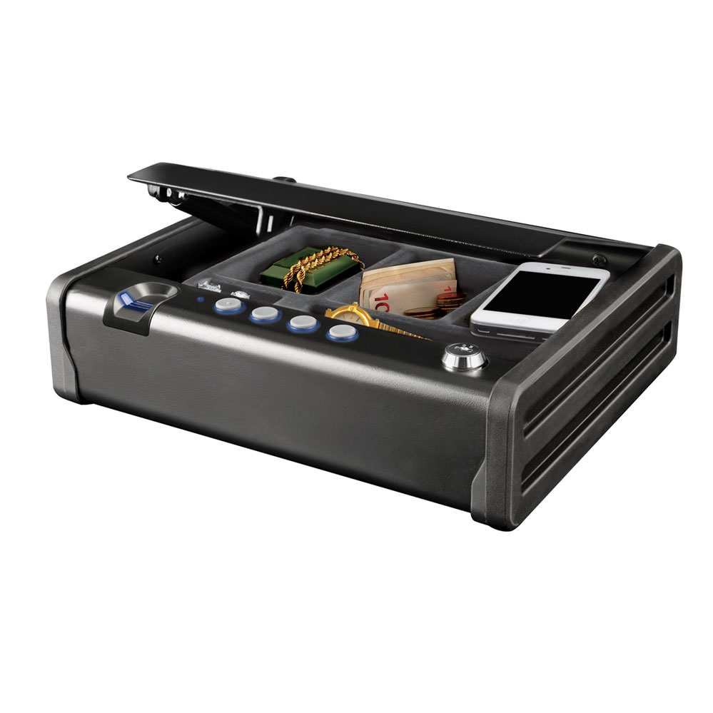 Kleiner Kompakttresor Nr. MLD08EB / schwarz zu Öffnen über Schlüssel oder Tastenkombination Kleiner Kompakttresor Nr. MLD08EB / schwarz zu Öffnen über Schlüssel oder Tastenkombination