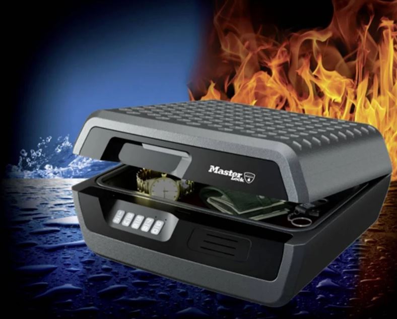 Feuersichere Dokumentenbox Nr. CHW30300EUR für DIN A4 / 30 Minuten feuerbeständig /10,2 Liter