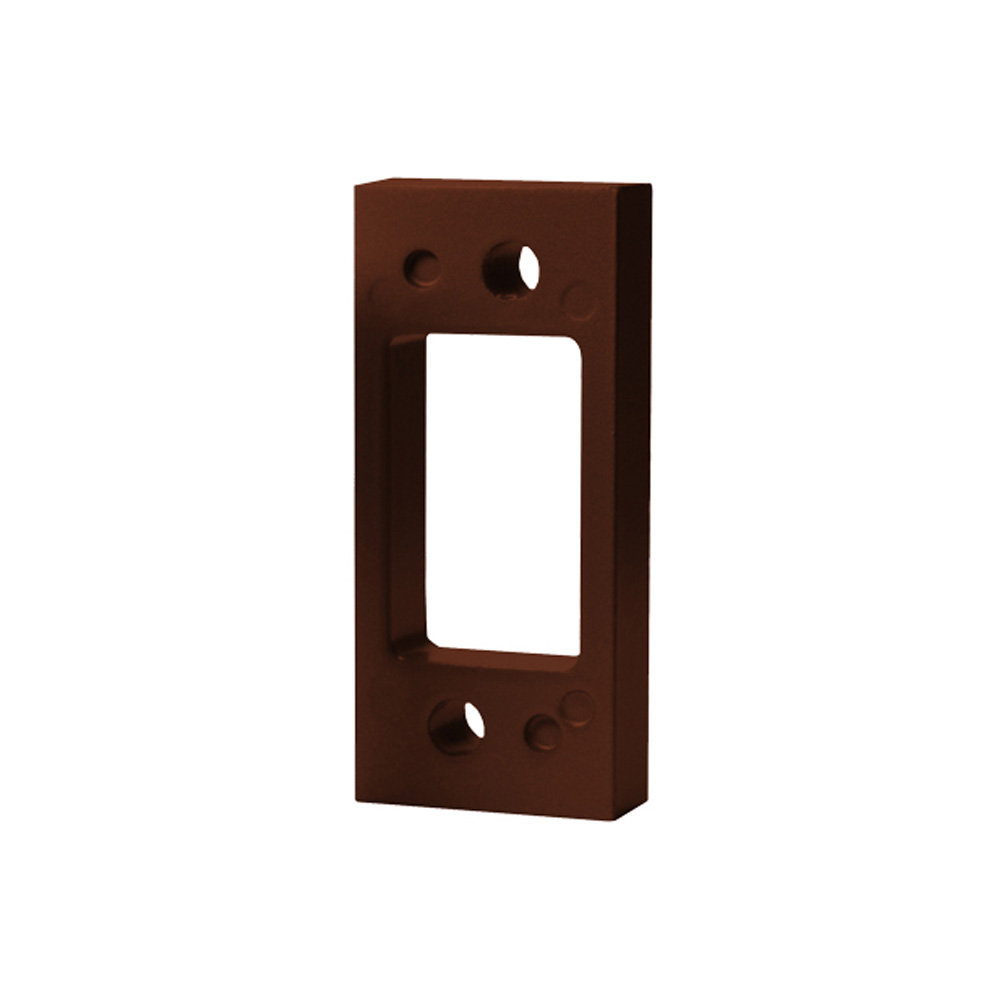 Distanzplatte / 12 mm / braun für Schließkasten PR800/900 Distanzplatte / 12 mm / braun für Schließkasten PR800/900