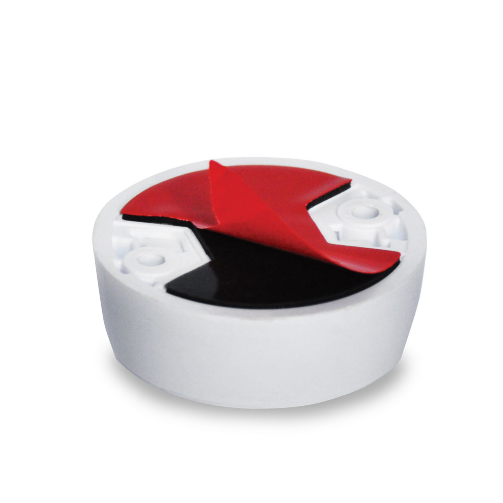 Montagesockel mit Klebepad / Durchm.: 40 mm / passend zu CAVIUS-Rauchmelder / SONDERNETTOPREIS