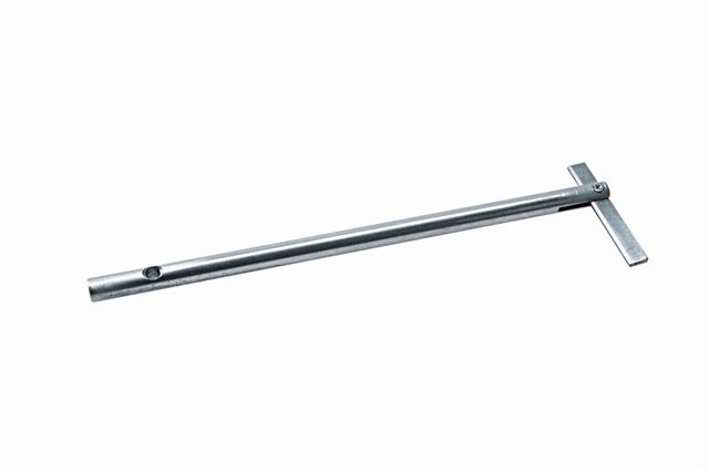 Kipphebel zum einfachen Herausdrehen des Türspions 120 mm Länge