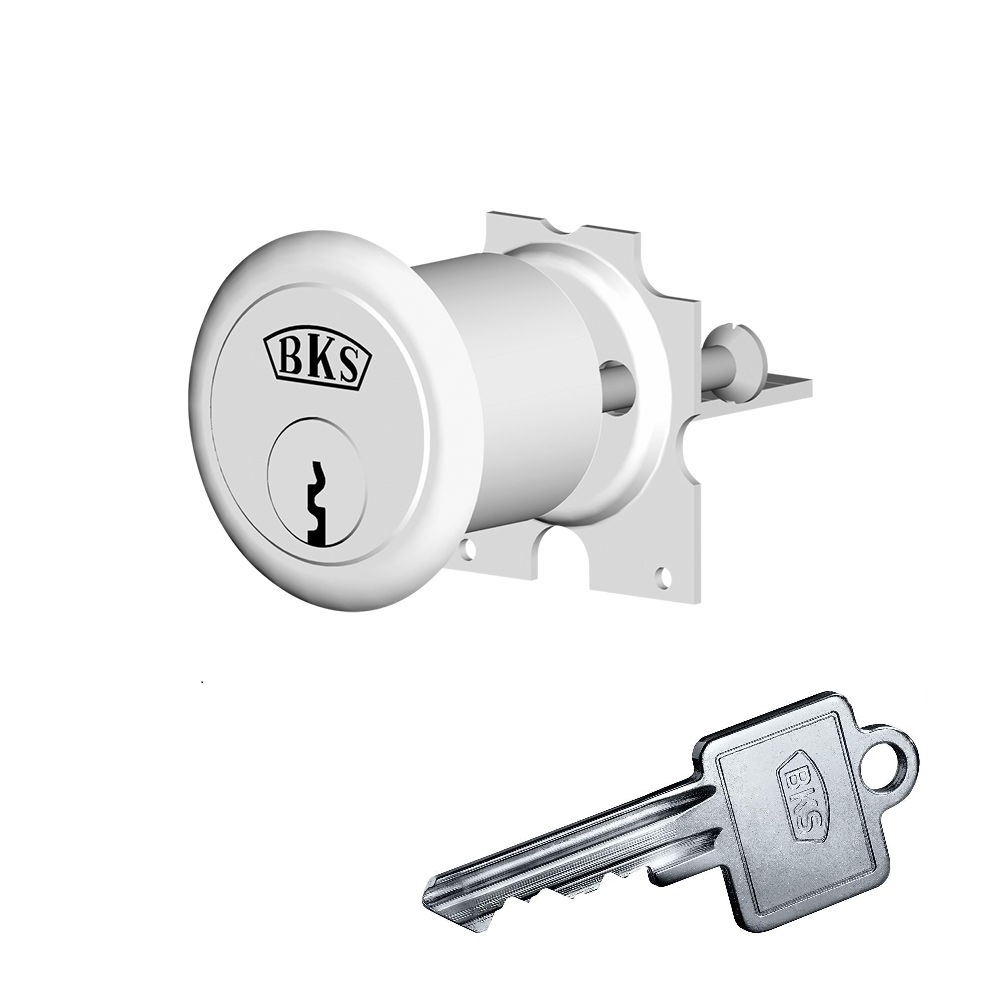 BKS-Außenzylinder für Kastenschloss Nr. 1309 gleichschließend