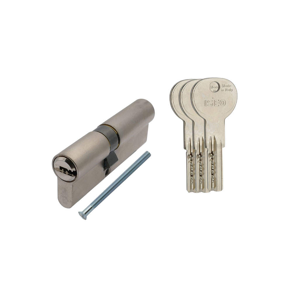 ISEO Bohrmuldenzylinder R6 (8899) mit N+G Funktion Länge: 40/65 mm - verschiedenschließend